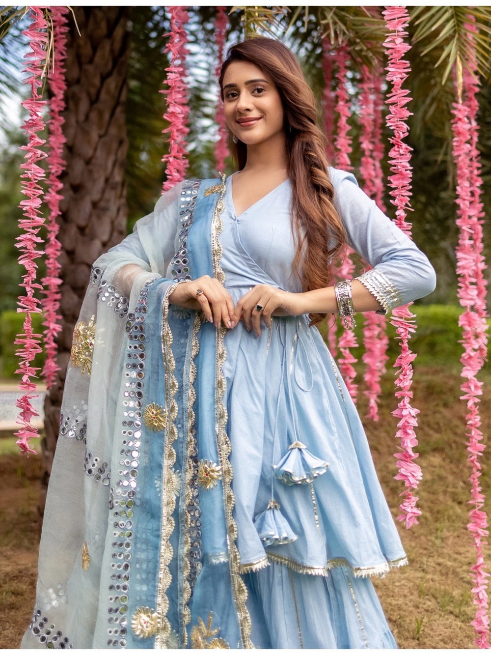 Kassia Gotapatti Sharara Set